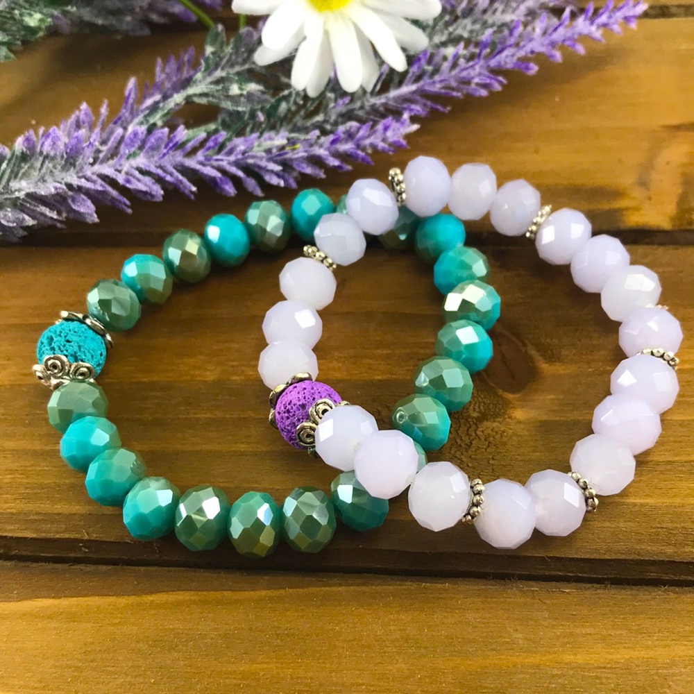 Lava Bead Essential oil Diffuser Bracelet